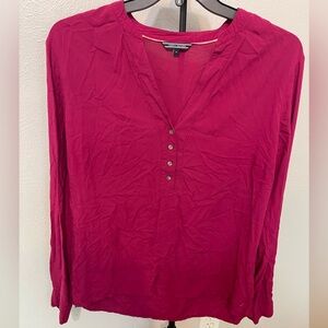 Tommy Hilfiger Fuchsia Blouse
